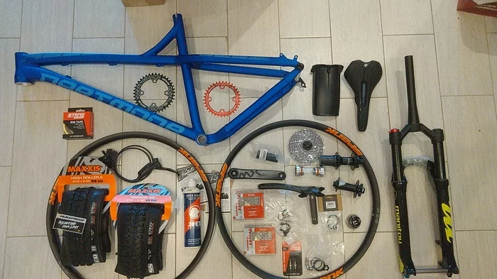 Assembling a bike from almost all new parts - My, A bike, Samosbor, Trail, Longpost