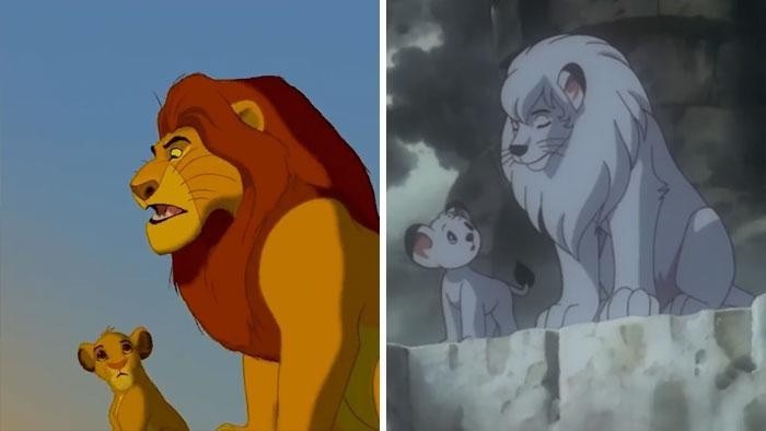 Disney has been accused of stealing the idea of ??The Lion King from Kimba the White Lion, and the comparisons are compelling - Kimba, Simba, The lion king, Walt disney company, Original character, Longpost