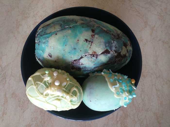 Chocolate eggs, inexpensive - My, Food, Cooking, Recipe, Easter, Quarantine, Chocolate, Longpost