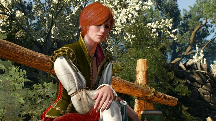 “May they blow my head off if I have ever seen a more beautiful girl!”© Witold - Shani, The Witcher 3: Wild Hunt, The Witcher 3: Hearts of Stone, Screenshot