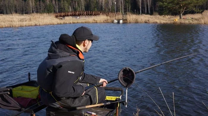 Opening of the carp season 2020 in cold water - My, Fishing, Carp, Feeder, Plug, Video, Longpost