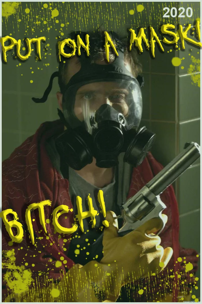 Put on your mask! - Mat, Coronavirus, Protection, Mask, Jesse Pinkman