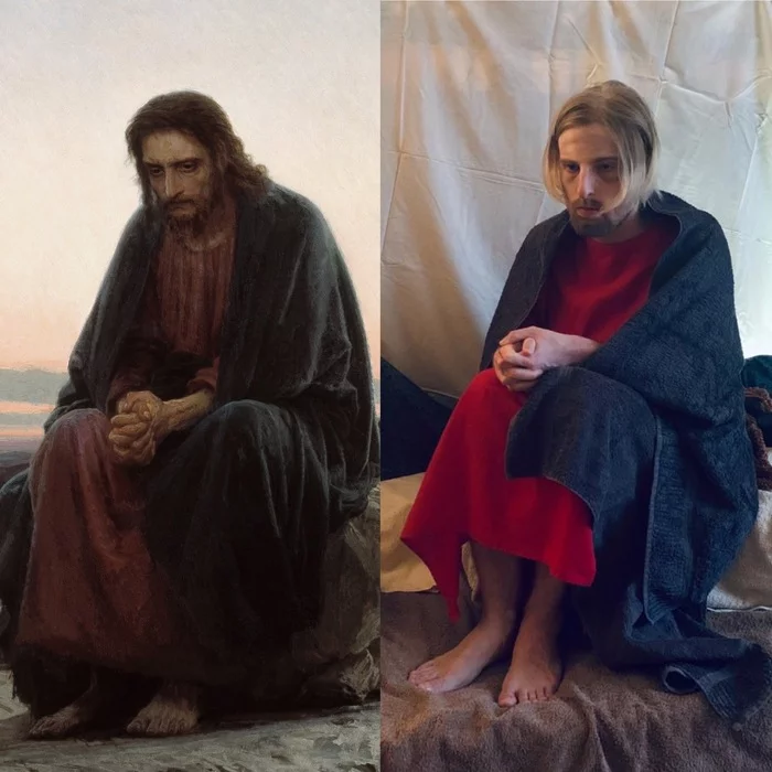 Christ in the Desert 2020 - My, Insulation, Insulation, Art, Jesus Christ, Christ in the Wilderness