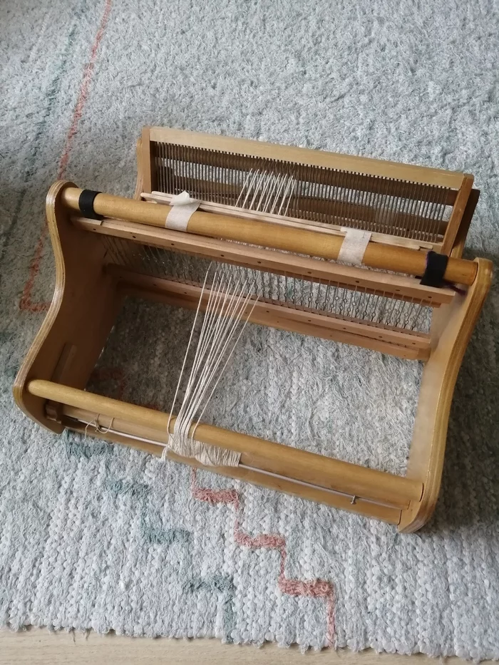 Loom - My, Loom, Weaving, Knitting, Longpost