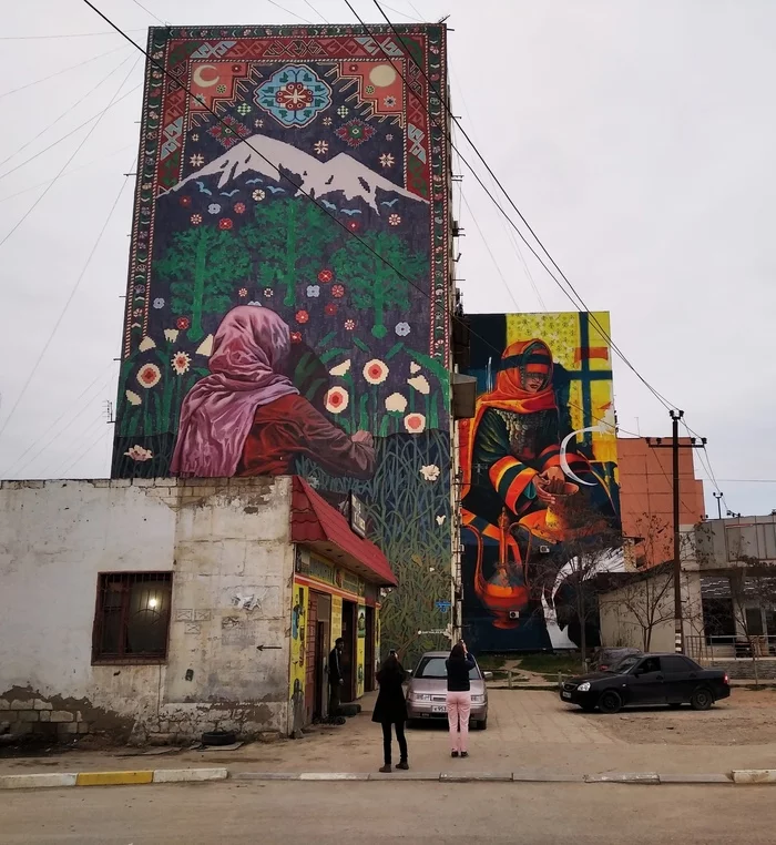 Derbent street art - My, Dagestan, Art, Travels, Street art