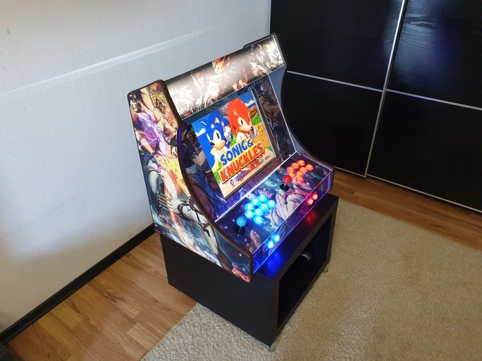 Arcade machine on RetroPie, so you don't get bored during the quarantine! - My, Slot machines, Retro Games, Hobby, Entertainment, Retropie, Longpost