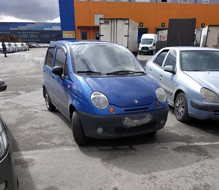 Сегодня увидел BMW Matiz - Авто, Увидел, Юмор