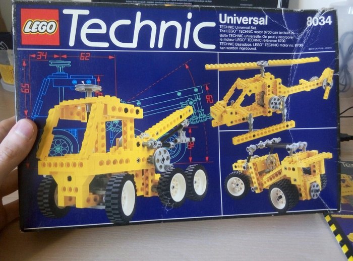     8034   1989 ! LEGO, LEGO Technic, , , , 