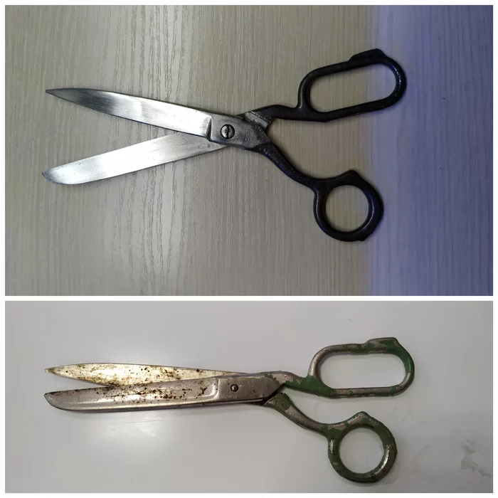 Tailor's scissors, second life - My, With your own hands, Handmade, Needlework with process, Needlework, Video, Longpost