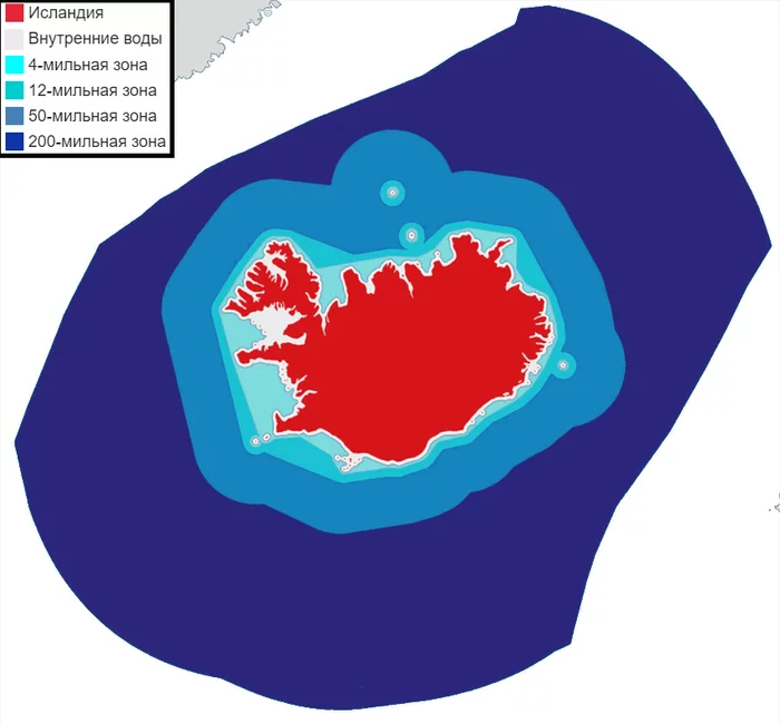 Reply to the post “Iceland against everyone, the history of the cod wars” - Iceland, Cod, Yuriy Gudymenko, The border, Reply to post