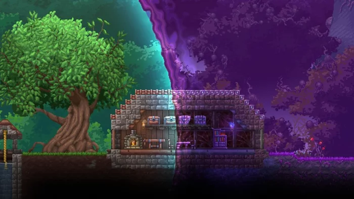 Terraria. Обновление - Моё, Terraria, Компьютерные игры, Песочница, Steam, Обновление