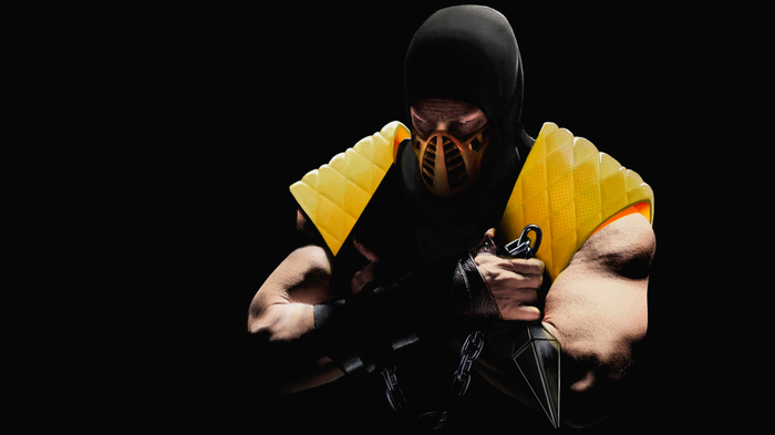 Scorpion MK   Mortal Kombat, , Photoshop, 
