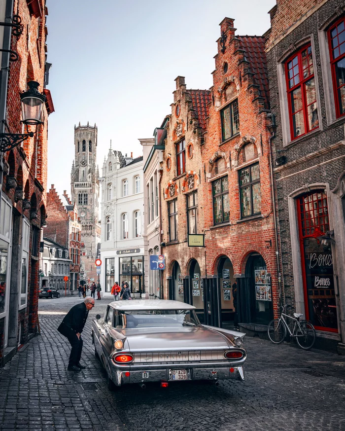 Nice shot from Bruges - My, Bruges, Belgium, The photo, Architecture