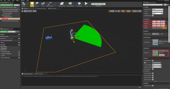 Creating a simple scope for AI or character [UE4] - My, Unreal Engine 4, Tutorial, Video, Longpost