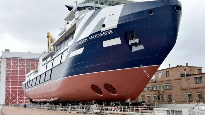 Zvezdochka handed over the research vessel Akademik Aleksandrov to the Ministry of Defense - Shipbuilding, Russia, Ministry of Defence, Vessel, The science