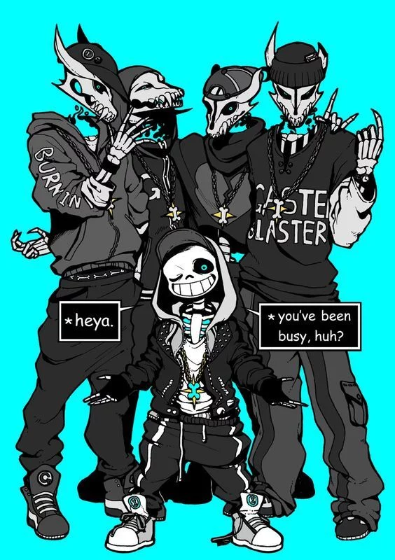 Dungeon Gang - Sans, Gaster Blaster, Undertale