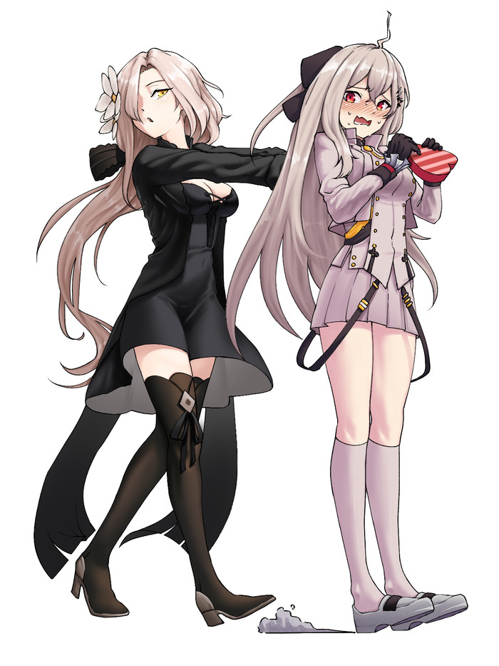 , ! , Anime Art, Girls Frontline, Pixiv, Steyr AUG, Iws-2000