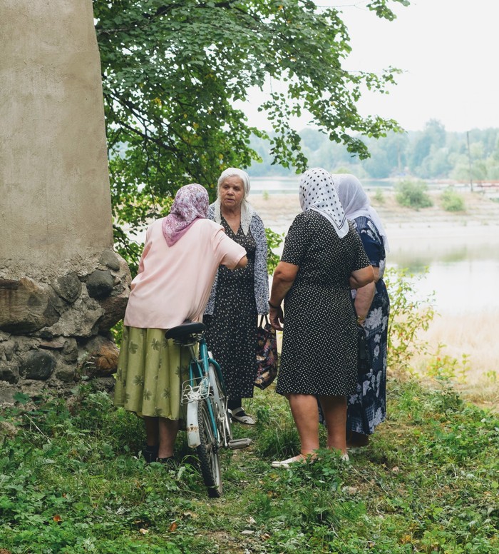 Райдеры обсуждают новую велотрассу