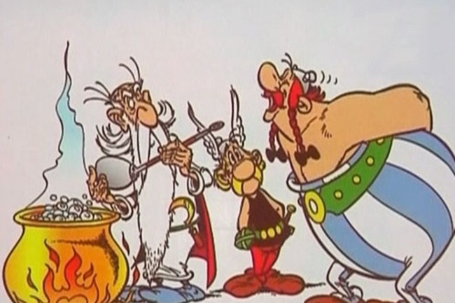 Asterix and Obelix, and problems with the druid - Druid, Asterix and Obelix