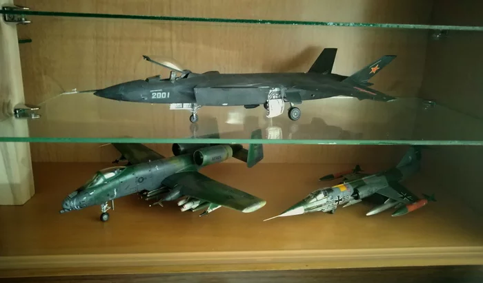 My collection, part II. - My, Stand modeling, Aircraft modeling, Prefabricated model, Aviation, Collection, Jet, Helicopter, Hobby, Longpost