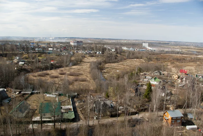 Murino, Devyatkino. - My, It Was-It Was, Murino, Devyatkino, View from above, New building, Leningrad region, Change, Longpost