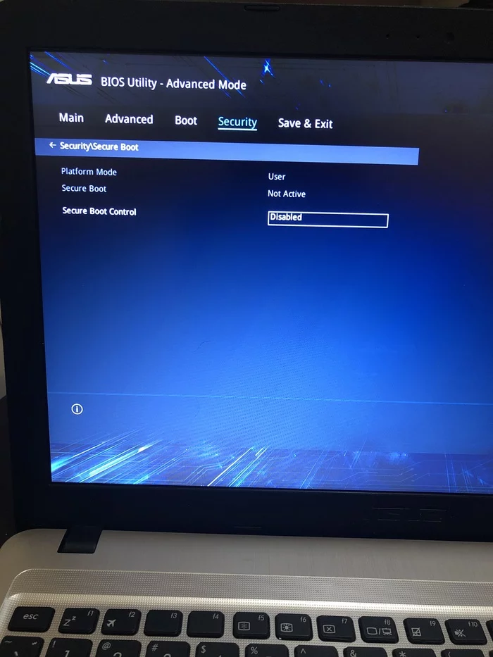 Problem installing Windows on an Asus laptop from a flash drive - My, Laptop Repair, Windows, Asus, Installation, Longpost