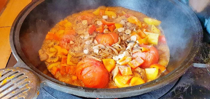 Кулинария на самоизоляции - Моё, Кулинария, Готовка на костре, Самоизоляция, Видео, Длиннопост, Рецепт, Видео рецепт