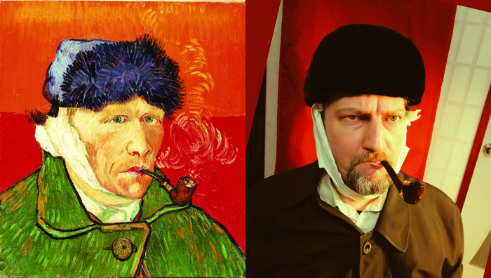 IsoIsolation 02 - My, van Gogh, Painting, Insulation, Post-Impressionism, Self-portrait