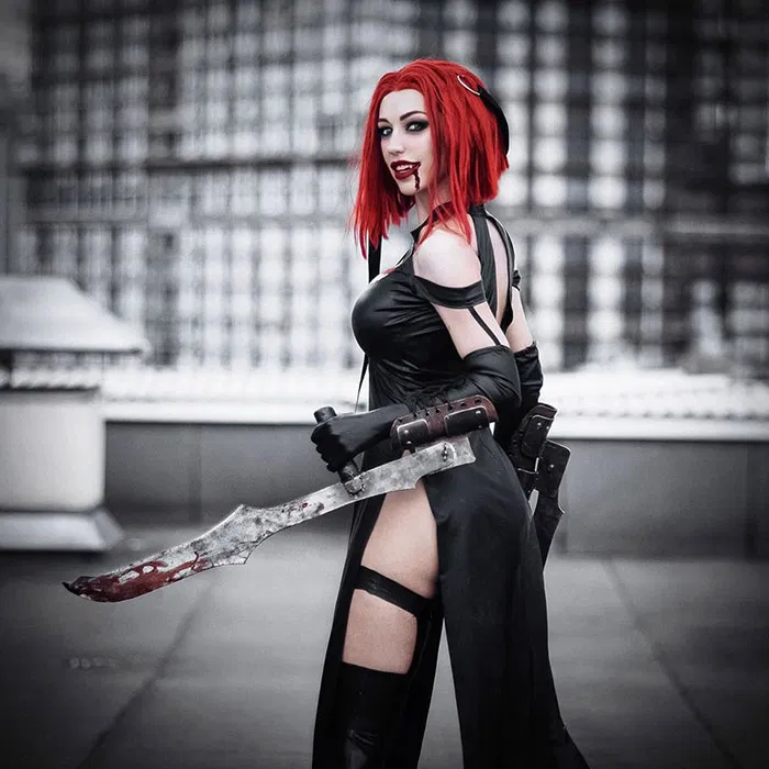 Cosplay Rayne from the game BloodRayne 2 - Girls, Beautiful girl, Cosplay, Games, Bloodrayne, Longpost