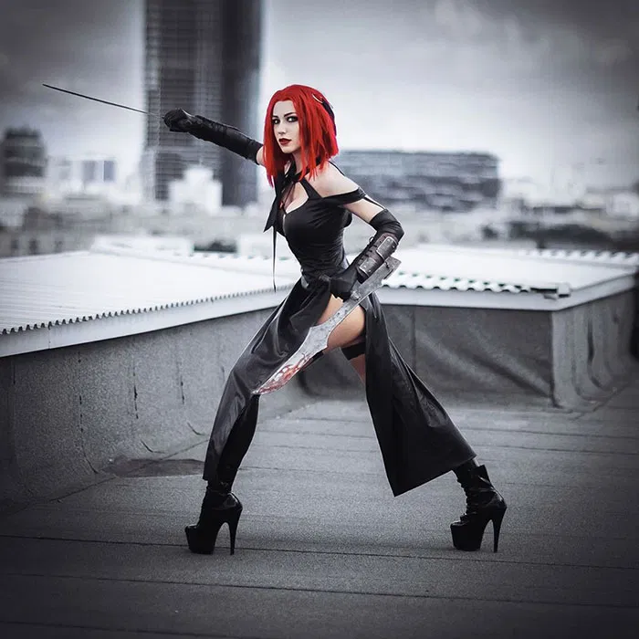 Cosplay Rayne from the game BloodRayne 2 - Girls, Beautiful girl, Cosplay, Games, Bloodrayne, Longpost