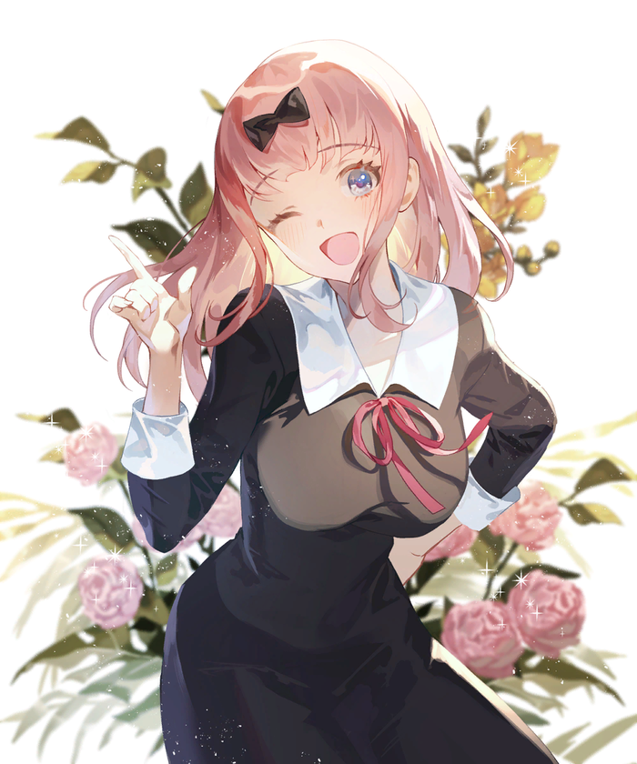 Chika Fujiwara Chika, Kaguya-sama wa Kokurasetai, Anime Art, 