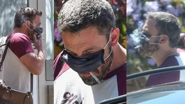 Ben Affleck is a shining example of how NOT to wear a mask - Mask, Ben Affleck