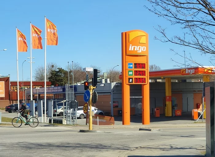 Gasoline prices have fallen in Sweden - My, Sweden, Petrol, Prices