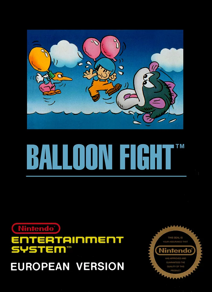 Do you remember we played Balloon Fight 1984 (Dendy, NES) - My, Nostalgia, Dendy, Nes, Retro Games, Nintendo, Video, Longpost