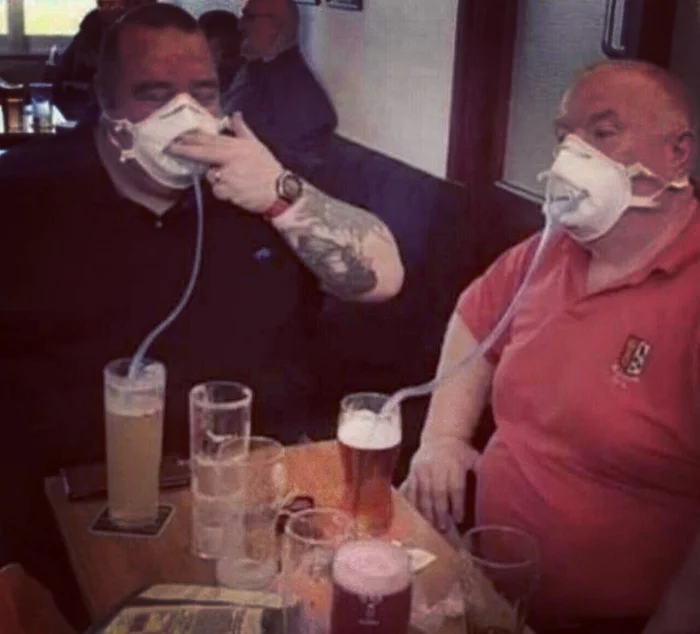 This is what I understand about mechanical ventilation - Beer, Filter, Mask