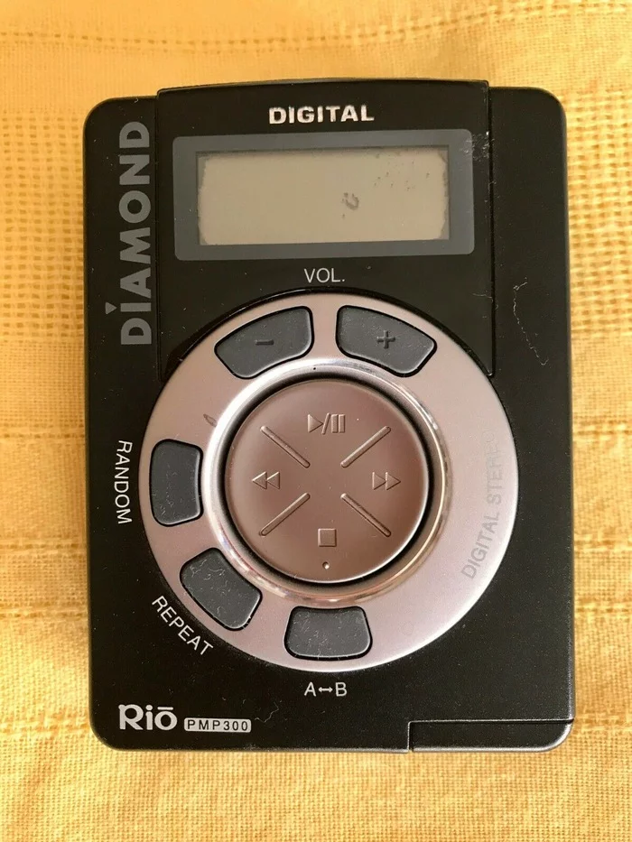 My first mp3 player - My, Mp3 Player, Retro, Music