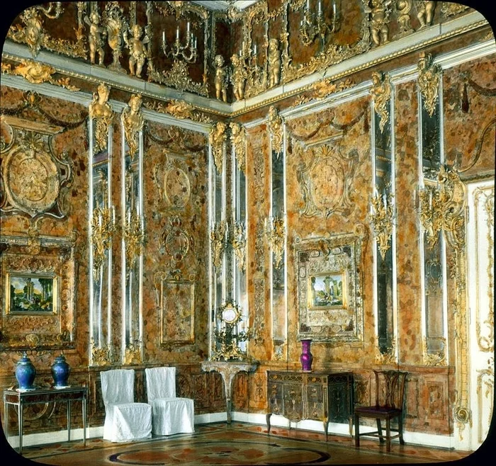 The Amber Room - a German or Russian masterpiece? - My, Amber Room, Masterpiece, Tsarskoe Selo, Longpost