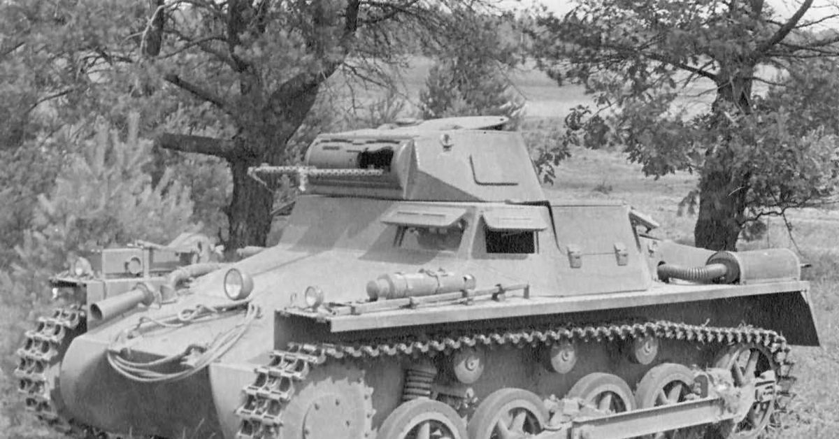 Немецкая b. PZ 1 Ausf a. Танк PZ 1. Танк PZ Kpfw 1. Т1 танк вермахта.