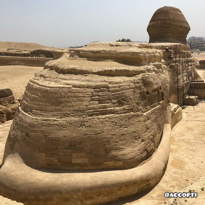 Sphinx butt - Archeology, Booty, Egypt, Frame, The photo