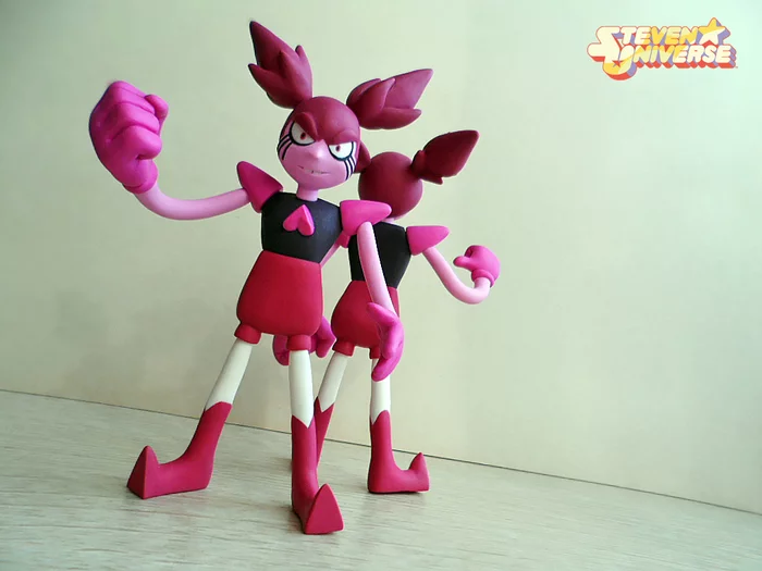 Spinel (Steven Universe) - My, Steven universe, Spinel, Handmade, Creation, Hobby, With your own hands, Needlework without process, Longpost