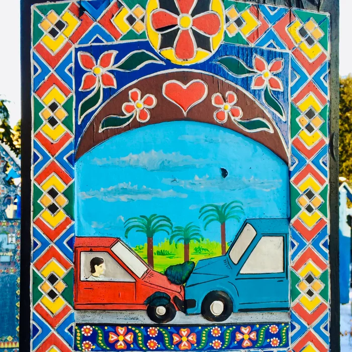 Самое яркое кладбище в мире Путешествия, Румыния, Кладбище, Праздники, Длиннопост, Яндекс Дзен