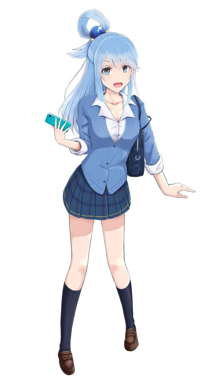 Aqua Aqua, Konosuba, Anime Art, Àíèìå
