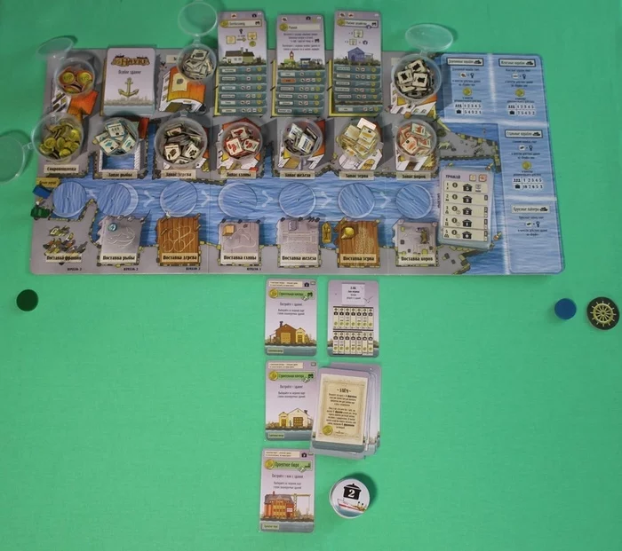 Le Havre Board game - My, Le Havre, Board games, Overview, Rules, Opinion, Let-play, Video, Longpost