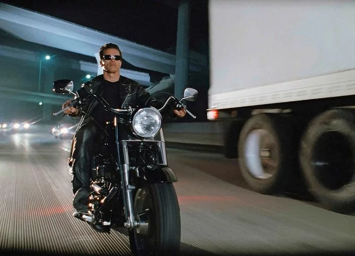 Old story in a new way - Terminator, Crash, Road accident, Moto, Video, Longpost