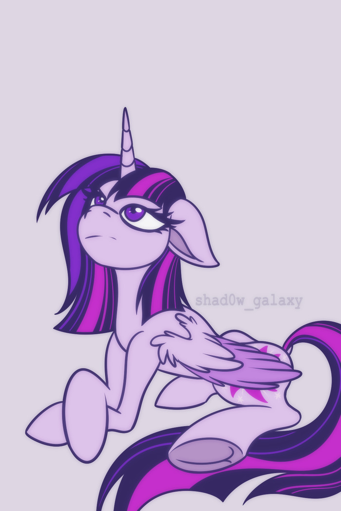  My Little Pony, Ponyart, Twilight Sparkle, Shad0w-galaxy