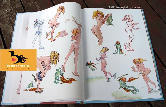 Книжка про Мэнди (Dean Yeagle) - NSFW, Dean Yeagle, Эротика, Комиксы, Арт, Девушки, Длиннопост, Mandy, 18+