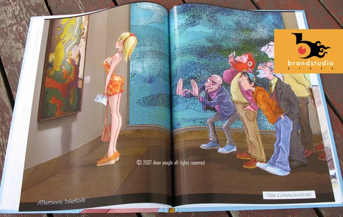 Книжка про Мэнди (Dean Yeagle) - NSFW, Dean Yeagle, Эротика, Комиксы, Арт, Девушки, Длиннопост, Mandy, 18+