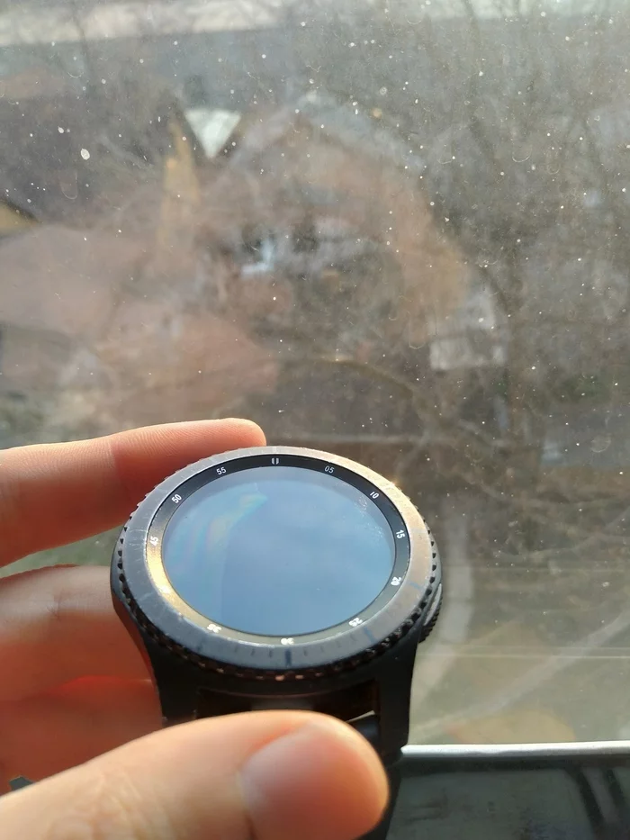 I broke the Amoled on my watch - Samsung, Clock, Smart watch, Amoled, Longpost