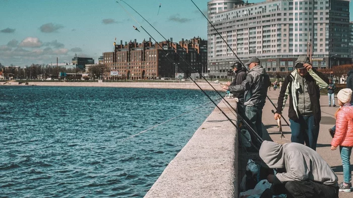 May - My, Saint Petersburg, May, Fishing, Neva