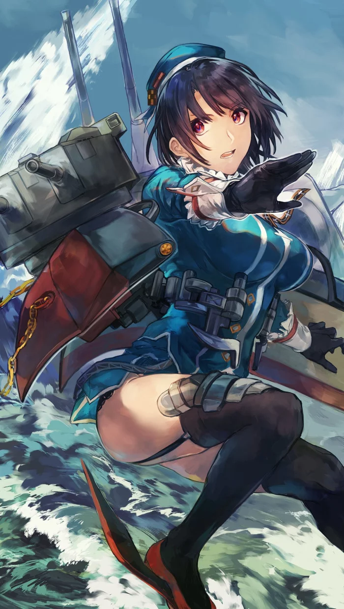 Takao - Kantai collection, Takao, Anime, Anime art